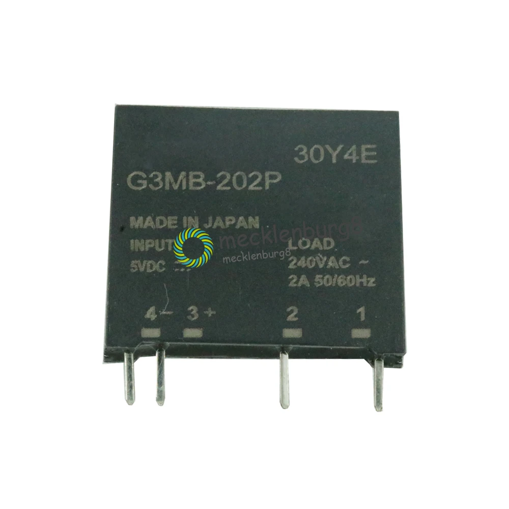Relay Module G3MB-202P G3MB 202 P DC-AC PCB SSR to 5 V DC Out 240 V AC 2A Solid State Relay Module
Relay Module G3MB-202P G3MB 202 P DC-AC PCB SSR to 5 V DC Out 240 V AC 2A Solid State Relay Module