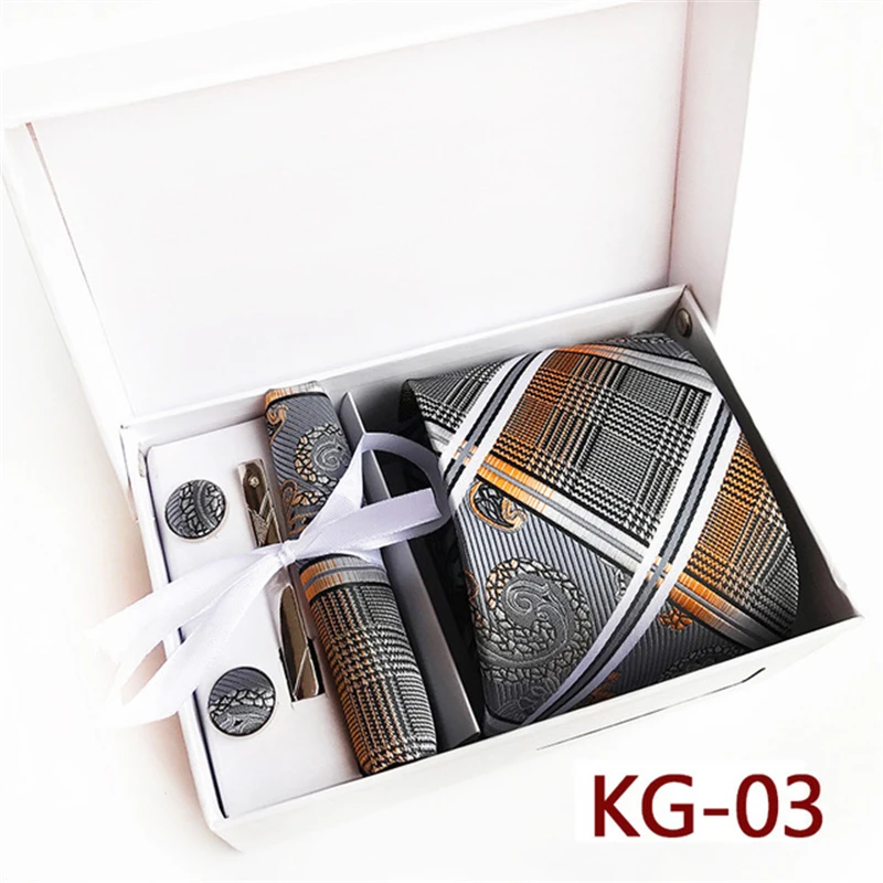 Men tie Set Wedding Ties Pocket towel Cufflinks Business Tie Clip Gift Box 8cm Fashion accessories
Men tie Set Wedding Ties Pocket towel Cufflinks Business Tie Clip Gift Box 8cm Fashion accessories