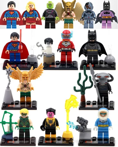 Wholesale SY283 DC Justice League Building Blocks Minifigures Black Manta Cyborg Brainiac Avenger 2 Super Heroes toys children
Wholesale SY283 DC Justice League Building Blocks Minifigures Black Manta Cyborg Brainiac Avenger 2 Super Heroes toys children