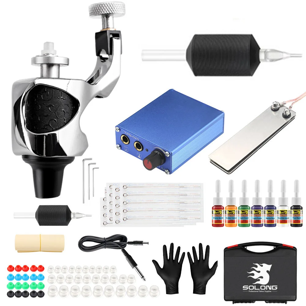 DC 5.5 Professional Tattoo Kit Motor Gun for Shader Liner Tattoo Supply Body Art Tool Personal Care Tattoo Machine Accessories
DC 5.5 Professional Tattoo Kit Motor Gun for Shader Liner Tattoo Supply Body Art Tool Personal Care Tattoo Machine Accessories