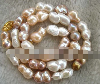free shipping 003241 freshwater pearl multicolor unique baroque necklace 17"
free shipping 003241 freshwater pearl multicolor unique baroque necklace 17"