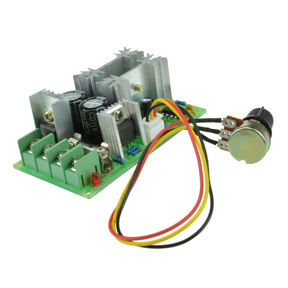 Universal DC 10-60V Motor Speed Control Regulator PWM Motor Speed Controller Switch 20A Regulator High Power Drive Module
Universal DC 10-60V Motor Speed Control Regulator PWM Motor Speed Controller Switch 20A Regulator High Power Drive Module