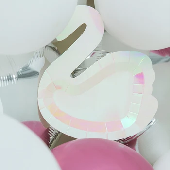 40pcs/set Pink Sparkle Disposable Party Tableware Swan Shape Paper Plate Birthday Wedding Party Decoration Supplies
40pcs/set Pink Sparkle Disposable Party Tableware Swan Shape Paper Plate Birthday Wedding Party Decoration Supplies