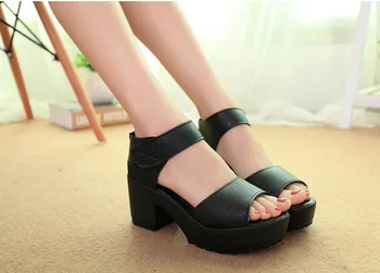 2016 summer Platform for women's shoes open toe sandals female thick heel platform wedges platform women's shoes
2016 summer Platform for women's shoes open toe sandals female thick heel platform wedges platform women's shoes