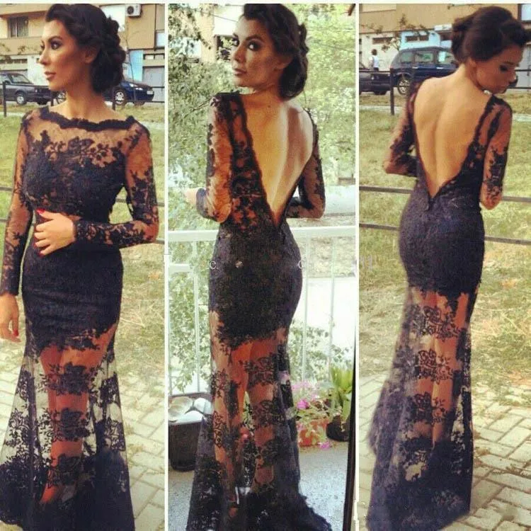SG15 Cheap Lace Evening Dress Long Lace Grey Sheer Boat Neck Sleeves Backless Mother Dresses Zuhair Murad 2019 Vestido de Festa
SG15 Cheap Lace Evening Dress Long Lace Grey Sheer Boat Neck Sleeves Backless Mother Dresses Zuhair Murad 2019 Vestido de Festa