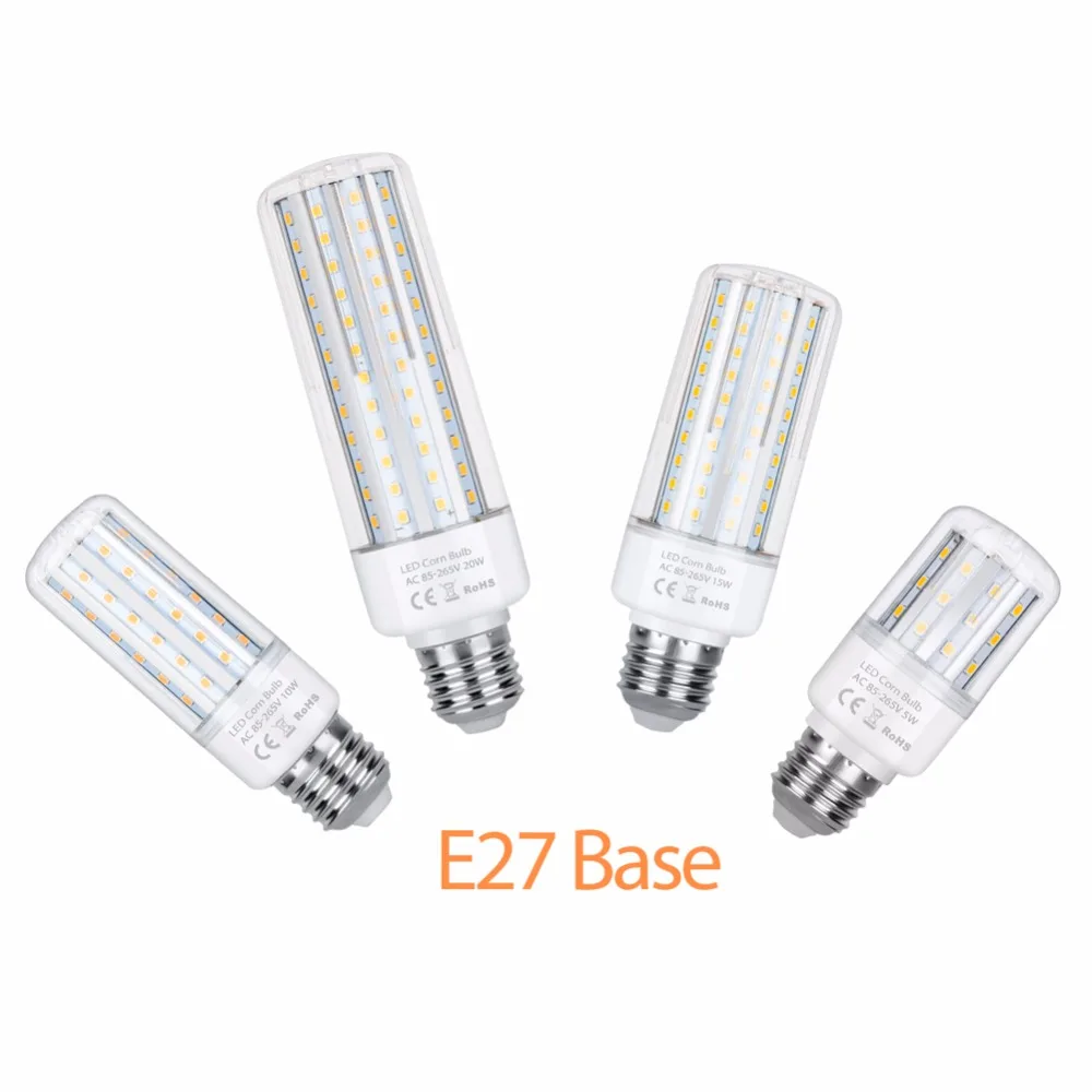 CanLing LED E14 Lamp Corn Light 220V Bombillas Led Ampoule 2835 SMD Candle Light Bulb 5W 10W 15W 20W No Flicker Indoor Lighting
CanLing LED E14 Lamp Corn Light 220V Bombillas Led Ampoule 2835 SMD Candle Light Bulb 5W 10W 15W 20W No Flicker Indoor Lighting