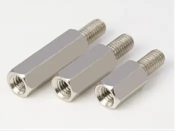 10pcs M4 hexagonal Nickel-plated copper column single pass head columns chassis single hollow bolt screw 25-50mm length
10pcs M4 hexagonal Nickel-plated copper column single pass head columns chassis single hollow bolt screw 25-50mm length