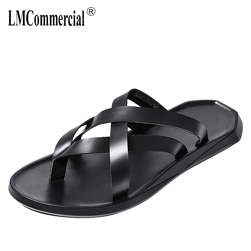 Genuine leather slippers Men Summer soft sole mens flip-flops outdoor fender summer men all-match cowhide casual Shoes beach
Genuine leather slippers Men Summer soft sole mens flip-flops outdoor fender summer men all-match cowhide casual Shoes beach