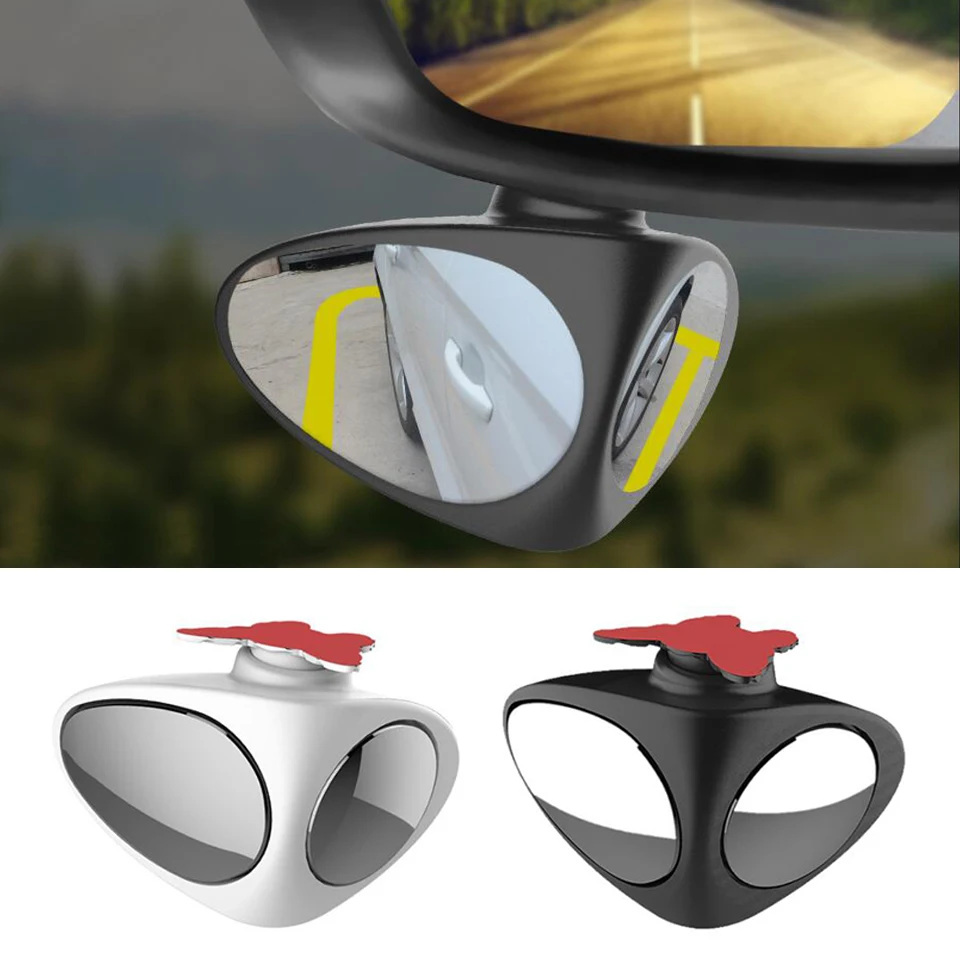 360 Degree Rotatable Dual Vision 2 Side Car Blind Spot Convex Mirror Auto Exterior Rear View Parking Mirror Safety Accessories
360 Degree Rotatable Dual Vision 2 Side Car Blind Spot Convex Mirror Auto Exterior Rear View Parking Mirror Safety Accessories