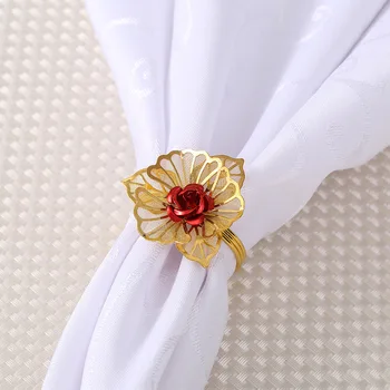 12PCS metal flower Western napkin ring Hotel set table Wedding wedding napkin napkin ring buckle
12PCS metal flower Western napkin ring Hotel set table Wedding wedding napkin napkin ring buckle