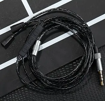 OFC Upgrade Audio Cable Cord with Volume Control and Mic Function for Sennheiser IE8, IE80, IE8i Earphone
OFC Upgrade Audio Cable Cord with Volume Control and Mic Function for Sennheiser IE8, IE80, IE8i Earphone