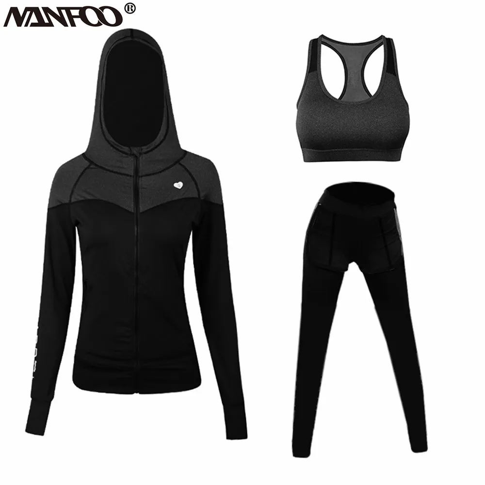 Spring Summer Women Yoga Running Fitness Sport Set Tracksuit Bra Layered Leggings Pants Patchwork Jacket Quick Dry Gym Suit
Spring Summer Women Yoga Running Fitness Sport Set Tracksuit Bra Layered Leggings Pants Patchwork Jacket Quick Dry Gym Suit