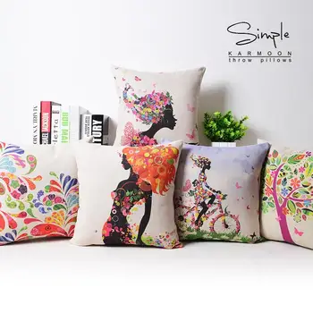 Japan Creative personality Fresh girl pillow , Flowers pillow cushion ,Linen pillowcase,home decorative Pillows
Japan Creative personality Fresh girl pillow , Flowers pillow cushion ,Linen pillowcase,home decorative Pillows