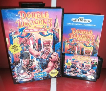Double Dragon 3 The Arcade Game US Cover with box and manual For Sega Megadrive Genesis Video Game Console 16 bit MD card
Double Dragon 3 The Arcade Game US Cover with box and manual For Sega Megadrive Genesis Video Game Console 16 bit MD card