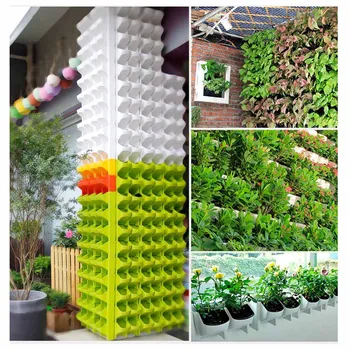 'The Best' Self Watering Flower Pot Stackable Vertical Planter Wall Hanging Durable For Garden Balcony 889
'The Best' Self Watering Flower Pot Stackable Vertical Planter Wall Hanging Durable For Garden Balcony 889