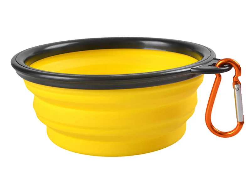 yellow dog bowl