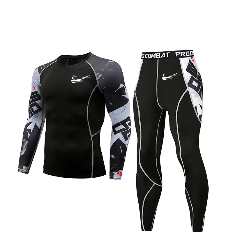 New Men's Brand Fitness Bodybuilding mma Men's Multi-functional Fitness Trousers - T-Shirt Set 3D Print Men's Trousers Rashgard
New Men's Brand Fitness Bodybuilding mma Men's Multi-functional Fitness Trousers - T-Shirt Set 3D Print Men's Trousers Rashgard