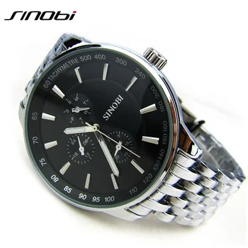 SINOBI Watch Men Quartz Watches Stainless Steel Men's Business Wristwatch Waterproof Clocks Gifts Relojes hombre 2019 New
SINOBI Watch Men Quartz Watches Stainless Steel Men's Business Wristwatch Waterproof Clocks Gifts Relojes hombre 2019 New