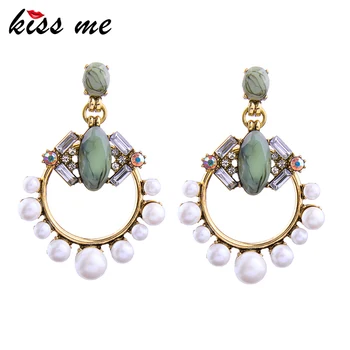 KISS ME New Statement Earrings 2017 Christmas Hot Sale Geometric Simulated Pearls Jewelry Big Earrings
KISS ME New Statement Earrings 2017 Christmas Hot Sale Geometric Simulated Pearls Jewelry Big Earrings