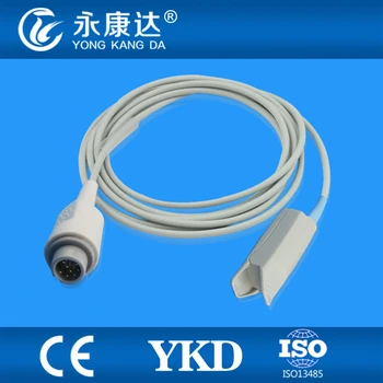 Free Shipping for 8pin plug Mindray (OXIMAX module) Reusable Adult Finger Clip SpO2 Sensor Probe,3m
Free Shipping for 8pin plug Mindray (OXIMAX module) Reusable Adult Finger Clip SpO2 Sensor Probe,3m