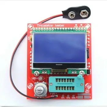 DYKB 12864 LCD DIY KITS M328 Transistor Tester LCR Diode Capacitance ESR meter PWM Square wave Frequency Signal Generator
DYKB 12864 LCD DIY KITS M328 Transistor Tester LCR Diode Capacitance ESR meter PWM Square wave Frequency Signal Generator