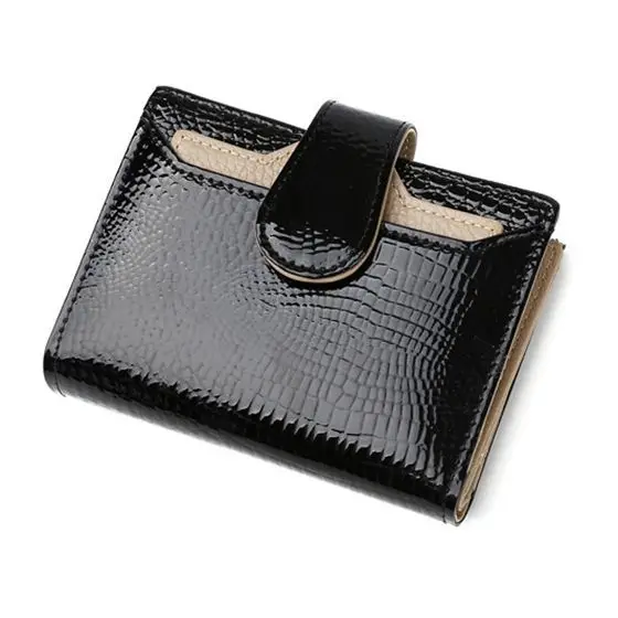 Qian Xi Lu Leather Women Wallets Short Coin Purse Small Wallet Pocket Card Holder for Femal | Багаж и сумки