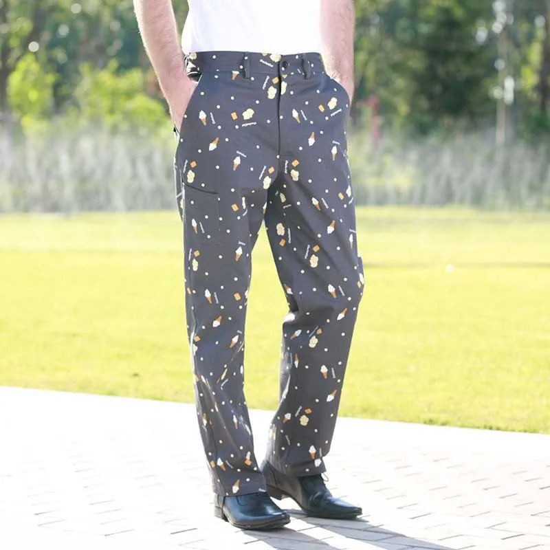 New Restaurant Hotel Kitchen Cook Chef Pants 100% Cotton Printed Dessert Fashion Color Unisex
New Restaurant Hotel Kitchen Cook Chef Pants 100% Cotton Printed Dessert Fashion Color Unisex