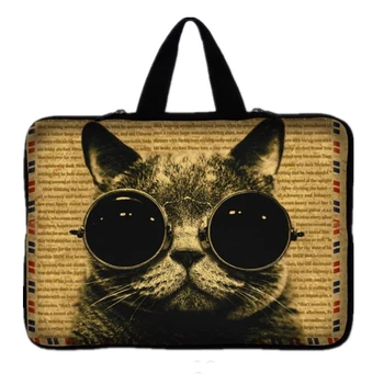 Cute Cat 7.9 9.7 11.6 13.3 15.4 17.3 Laptop Bag Neoprene Notebook Protector Case For Macbook Air/Pro For 15.6" HP Pavilion Dv6
Cute Cat 7.9 9.7 11.6 13.3 15.4 17.3 Laptop Bag Neoprene Notebook Protector Case For Macbook Air/Pro For 15.6" HP Pavilion Dv6