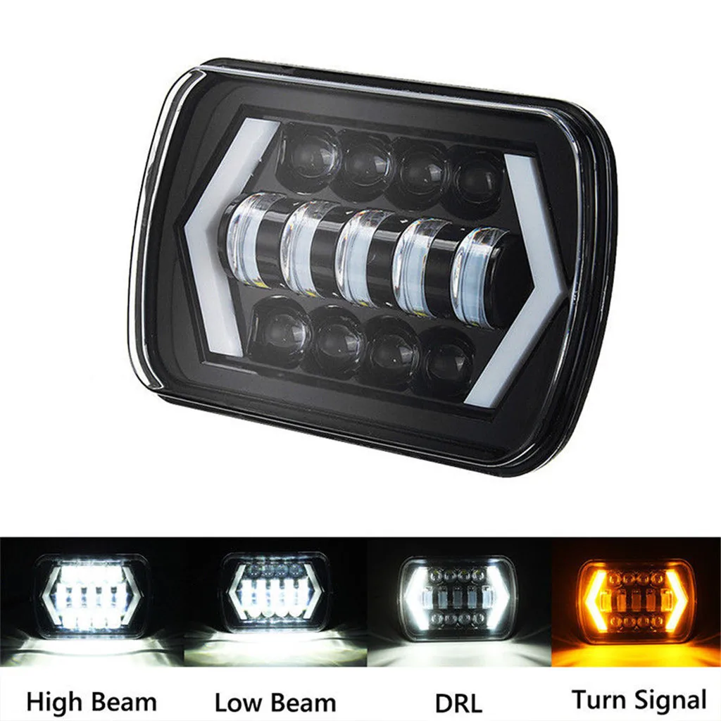 1 x LED Headlight Car Lights S5x7-13SMD-WY New 7 inch Headlights 7 inch Square Light For Jeep Car Headlights Dropship 19J8
1 x LED Headlight Car Lights S5x7-13SMD-WY New 7 inch Headlights 7 inch Square Light For Jeep Car Headlights Dropship 19J8