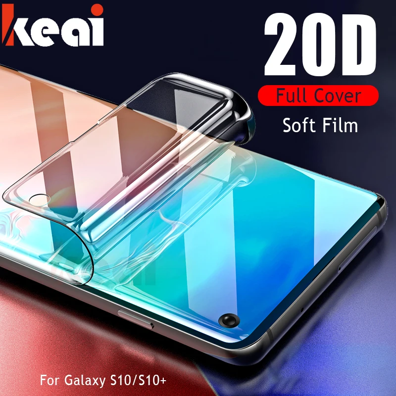 20D Full Cover HD Soft Film For Samsung Galaxy S10 S9 S8 Plus Screen Protector For Galaxy S10 Lite Note 9 8 S7 S6 Edge Not Glass
20D Full Cover HD Soft Film For Samsung Galaxy S10 S9 S8 Plus Screen Protector For Galaxy S10 Lite Note 9 8 S7 S6 Edge Not Glass