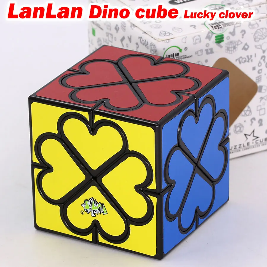 Puzzle Magic Cube LanLan Lucky clover Dino cube love strange shape professional speed cube educational Logic game toy
Puzzle Magic Cube LanLan Lucky clover Dino cube love strange shape professional speed cube educational Logic game toy