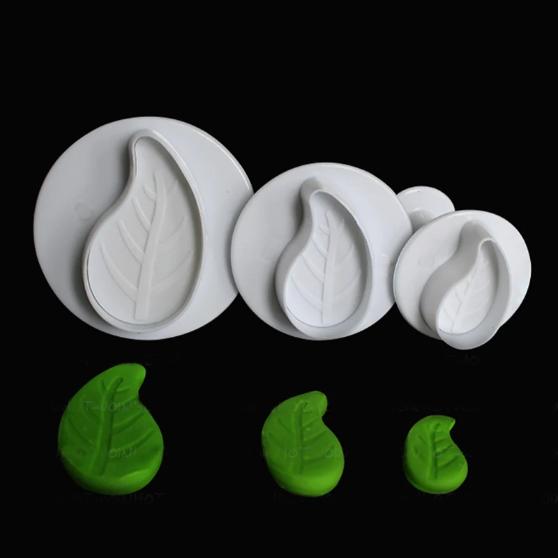 3Pcs Leaf Pattern Plastic Baking Mold,Kitchen Biscuit Cookie Cutter Pastry,Plunger Embossing Die Fondant Cake Decorating 020032
3Pcs Leaf Pattern Plastic Baking Mold,Kitchen Biscuit Cookie Cutter Pastry,Plunger Embossing Die Fondant Cake Decorating 020032