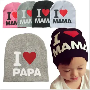 baby Warm Winter Autumn Newborn Baby Hat Girl Boy Cap Children Beanies Infant Cotton knitted toddlers I love papa mama print cap
baby Warm Winter Autumn Newborn Baby Hat Girl Boy Cap Children Beanies Infant Cotton knitted toddlers I love papa mama print cap