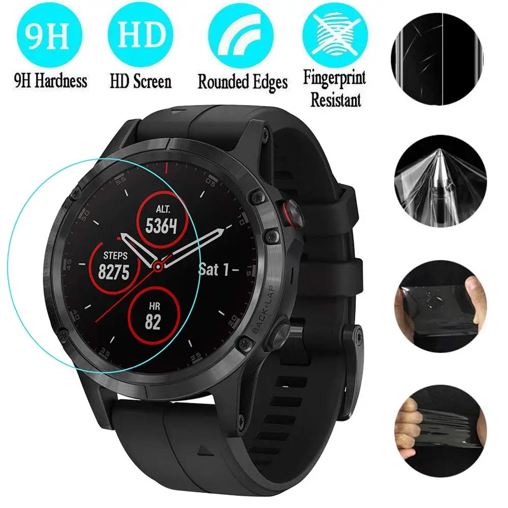 2PC Ultra-thin Soft HD Film Transparent Screen Protector For Garmin Fenix 5S Smart Watch Clear Screen Protection Film
2PC Ultra-thin Soft HD Film Transparent Screen Protector For Garmin Fenix 5S Smart Watch Clear Screen Protection Film