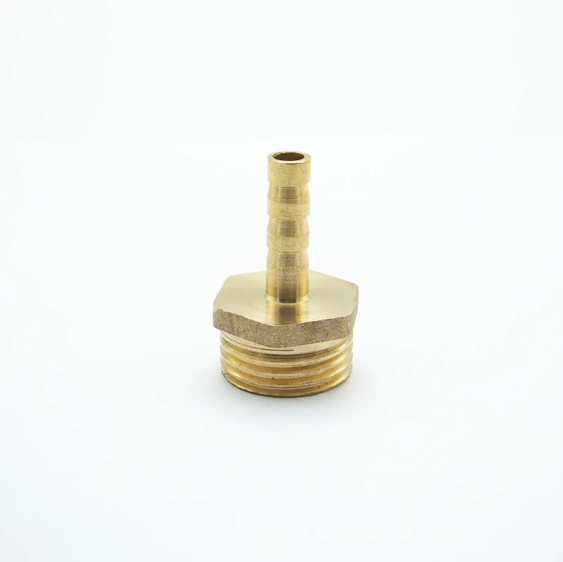 6mm Hose Barb x 1/2" Male BSP Thread Brass Barbed Pipe Fitting Coupler Connector Adapter For Fuel Gas Water
6mm Hose Barb x 1/2" Male BSP Thread Brass Barbed Pipe Fitting Coupler Connector Adapter For Fuel Gas Water