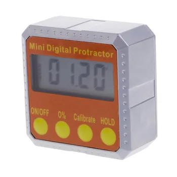 360 Degree Digital Protractor Inclinometer Electronic Level Box Magnetic Angle Gauge Teter Tools
360 Degree Digital Protractor Inclinometer Electronic Level Box Magnetic Angle Gauge Teter Tools