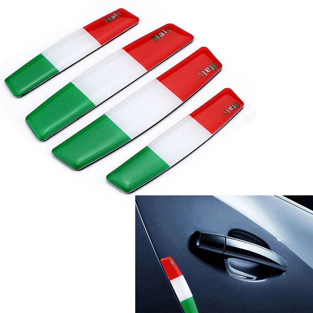 4Pcs/Set Car Door Edge Guards Italy Flag Anti-Collision Sticker Edge Bar Crash-Proof Anti-Scratch Car Protector
4Pcs/Set Car Door Edge Guards Italy Flag Anti-Collision Sticker Edge Bar Crash-Proof Anti-Scratch Car Protector