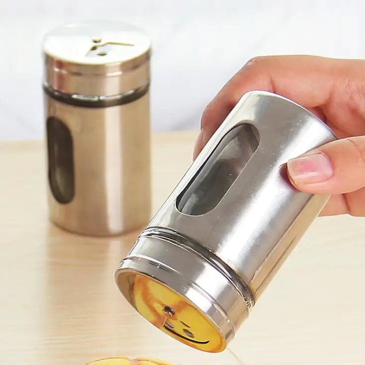 TECHOME Special Kitchen Stainless Steel Cruet Rotating Glass Liner Seasoning Pot Multi-function Barbecue Seasoning Box Bottle
TECHOME Special Kitchen Stainless Steel Cruet Rotating Glass Liner Seasoning Pot Multi-function Barbecue Seasoning Box Bottle