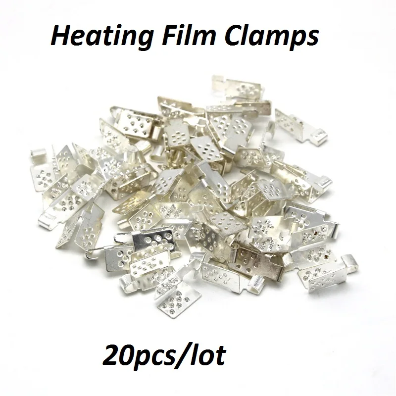 20pcs/lot Connector For Carbon Heating Film Warm Flooring Copper Plating Silver Clamps
20pcs/lot Connector For Carbon Heating Film Warm Flooring Copper Plating Silver Clamps