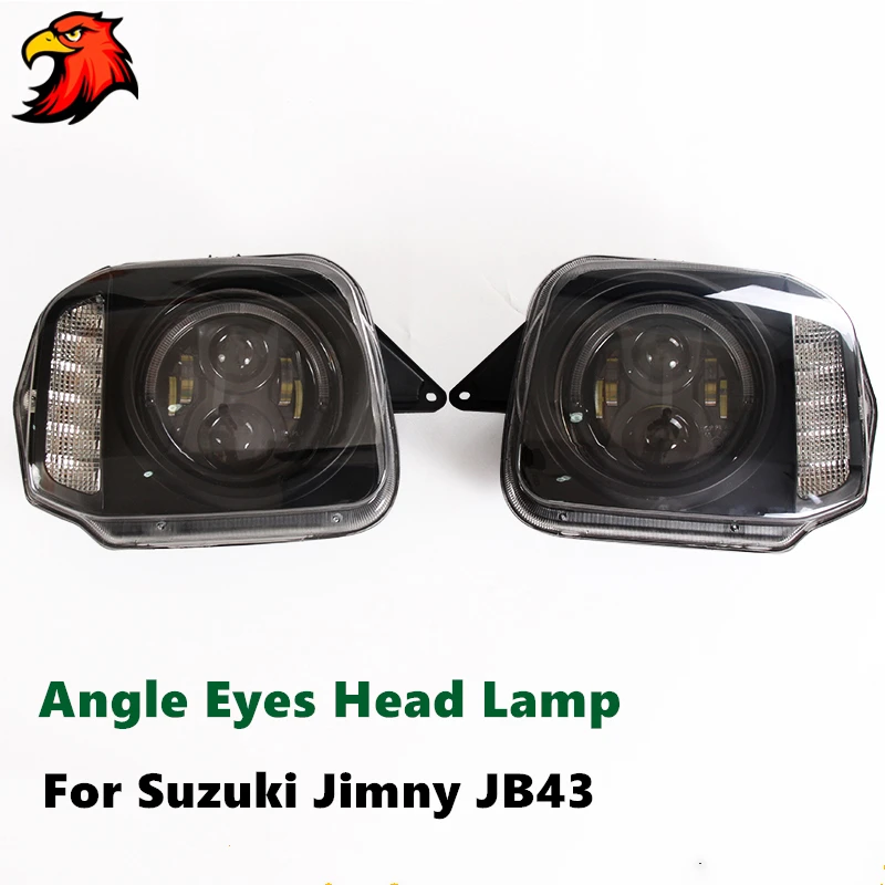 Светодиодные линзы, фары для Suzuki Jimny JB43, ангельские глазки, фары 4x4, аксессуары для бездорожья, фары дальнего света
Светодиодные линзы, фары для Suzuki Jimny JB43, ангельские глазки, фары 4x4, аксессуары для бездорожья, фары дальнего света