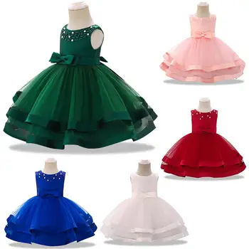 Kidlove Baby Girls Beading Bowknot Bubble Princess Dress for Performance Party Wear
Kidlove Baby Girls Beading Bowknot Bubble Princess Dress for Performance Party Wear