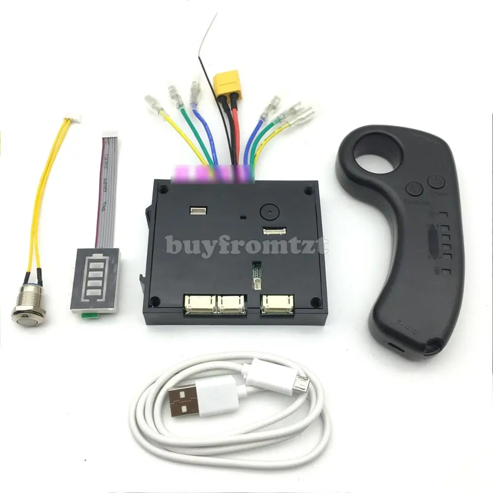 6S 24V Electric Skateboard Controller Longboard + Remote Control Dual Motors ESC Substitute Kit
6S 24V Electric Skateboard Controller Longboard + Remote Control Dual Motors ESC Substitute Kit