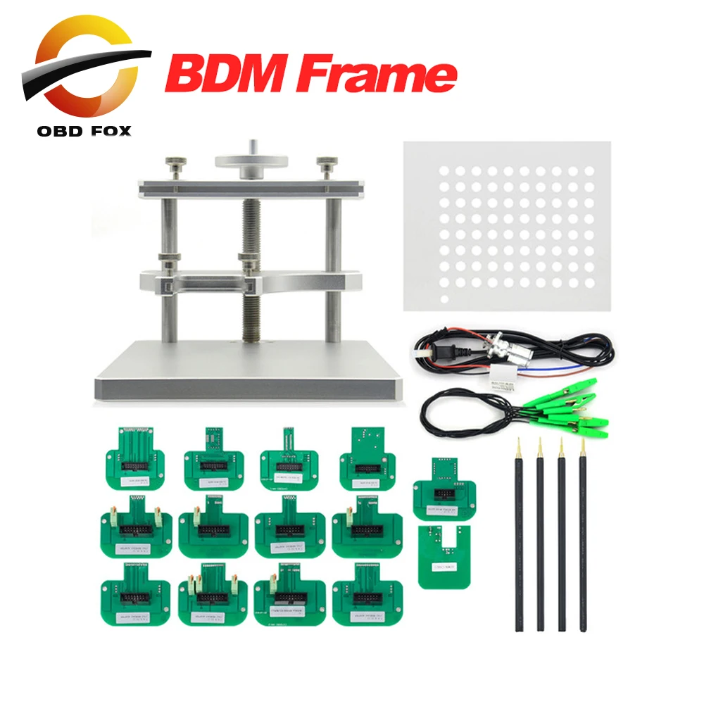 Aluminum Alloy LED BDM Frame RAMP Adapters 22pcs for KTAG KESS for Dimsport fg tech BDM Probe Adapters Full Set ECU PROGRAMMER
Aluminum Alloy LED BDM Frame RAMP Adapters 22pcs for KTAG KESS for Dimsport fg tech BDM Probe Adapters Full Set ECU PROGRAMMER