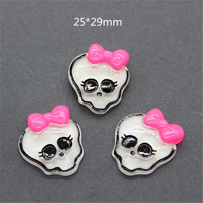 10pcs Kawaii New Design Monster High Girl for Halloween Party Resin Cabochons Flatback Crafts DIY Scrapbooking,25*29mm
10pcs Kawaii New Design Monster High Girl for Halloween Party Resin Cabochons Flatback Crafts DIY Scrapbooking,25*29mm