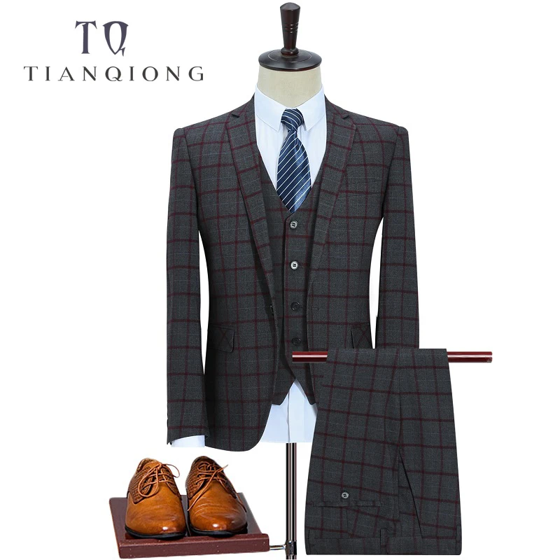 TIAN QIONG(Jackets+Vest+Pants)Wool Purple Men Suits Slim Custom Fit Fashion Bridegroom Business Dress Wedding Suits Blazer XXXL
TIAN QIONG(Jackets+Vest+Pants)Wool Purple Men Suits Slim Custom Fit Fashion Bridegroom Business Dress Wedding Suits Blazer XXXL
