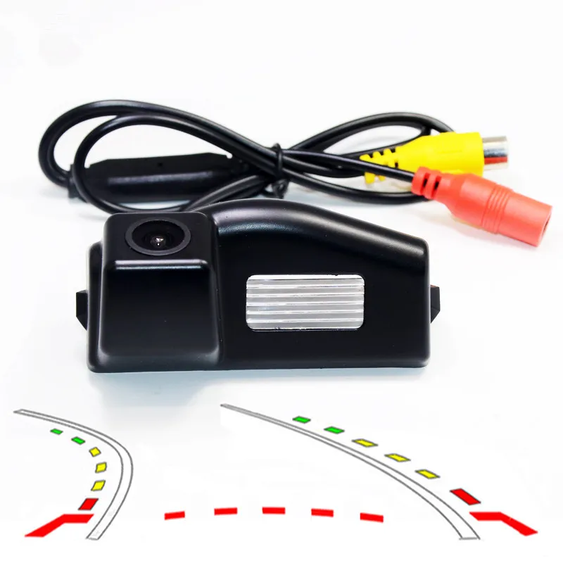 

Dynamic Trajectory Tracks For Mazda 2 3 M2 M3 Demio DE Hatchback Backup Reverse CCD HD Car Rear View Parking Camera