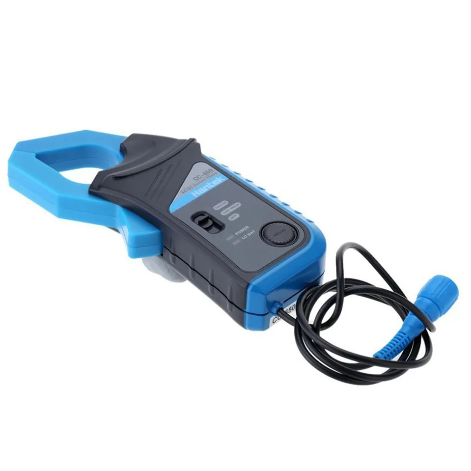 Oscilloscope Multimeter AC/DC Current Clamp 400kHz Bandwidth 1mV/10mA Up to 20 KHz 650A Factory direct sales Hantek CC-650
Oscilloscope Multimeter AC/DC Current Clamp 400kHz Bandwidth 1mV/10mA Up to 20 KHz 650A Factory direct sales Hantek CC-650