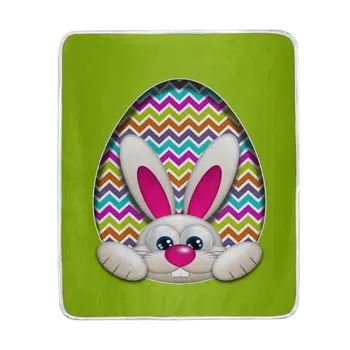 Easter Cute Bunny Colorful Chevron Egg Blanket Soft Warm Cozy Bed Couch Lightweight Polyester Blanket Throw
Easter Cute Bunny Colorful Chevron Egg Blanket Soft Warm Cozy Bed Couch Lightweight Polyester Blanket Throw