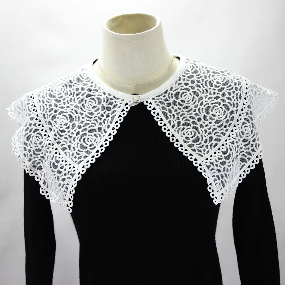 Jaderic 2019 New Hollow Out Shirt Detachable Collars Women Elegant False Collar Clothes Accessories Vintage Fake Collar Lace
Jaderic 2019 New Hollow Out Shirt Detachable Collars Women Elegant False Collar Clothes Accessories Vintage Fake Collar Lace