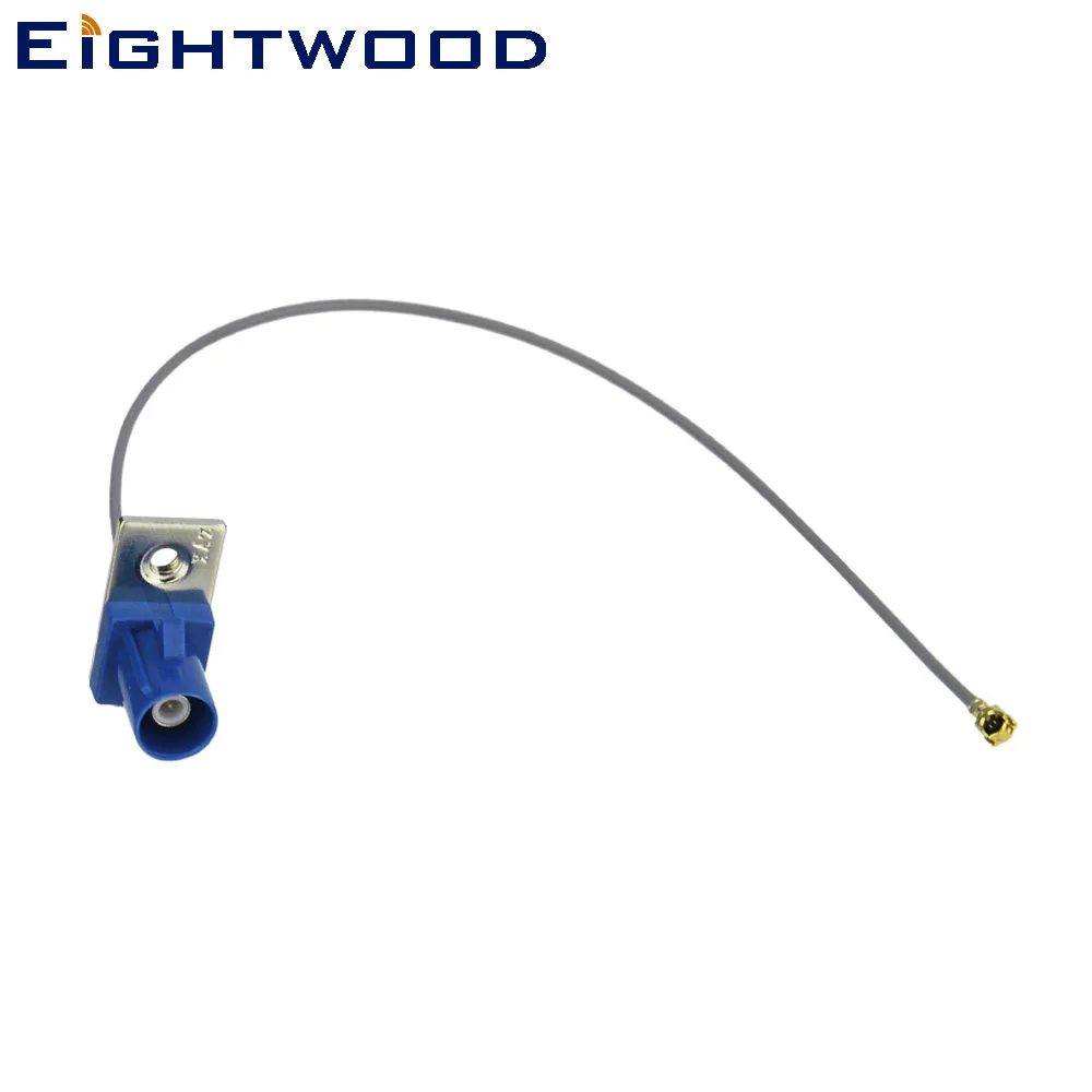 Eightwood Pigtail Cable 1.13mm Fakra Plug "C" Panel Mount to U.FL/IPX Right Angle for GSM Wifi GPS Antenna BNW Audi Customizable
Eightwood Pigtail Cable 1.13mm Fakra Plug "C" Panel Mount to U.FL/IPX Right Angle for GSM Wifi GPS Antenna BNW Audi Customizable